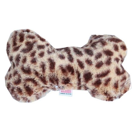 PETPAL 6 in. Plush Bone Dog Toy - Cheetah PE765274
